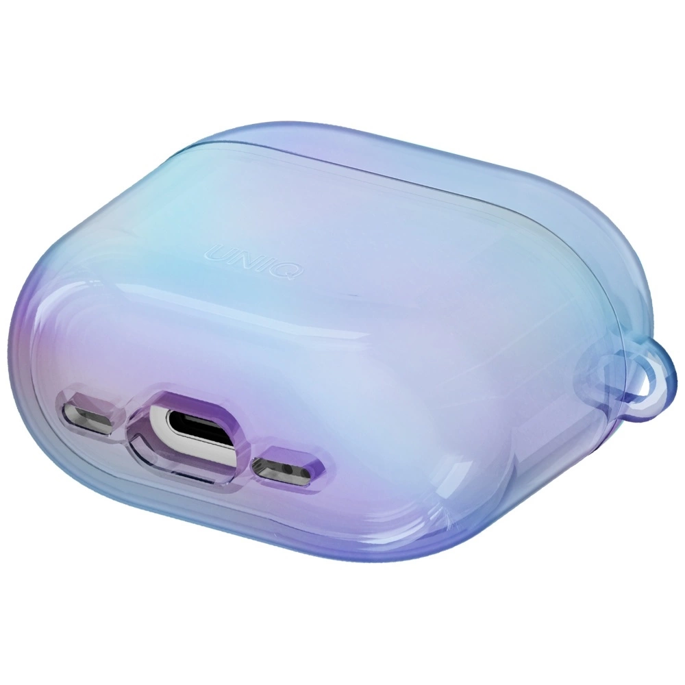 Uniq Iridescia case for AirPods 4 Hang Case - holo blueeng