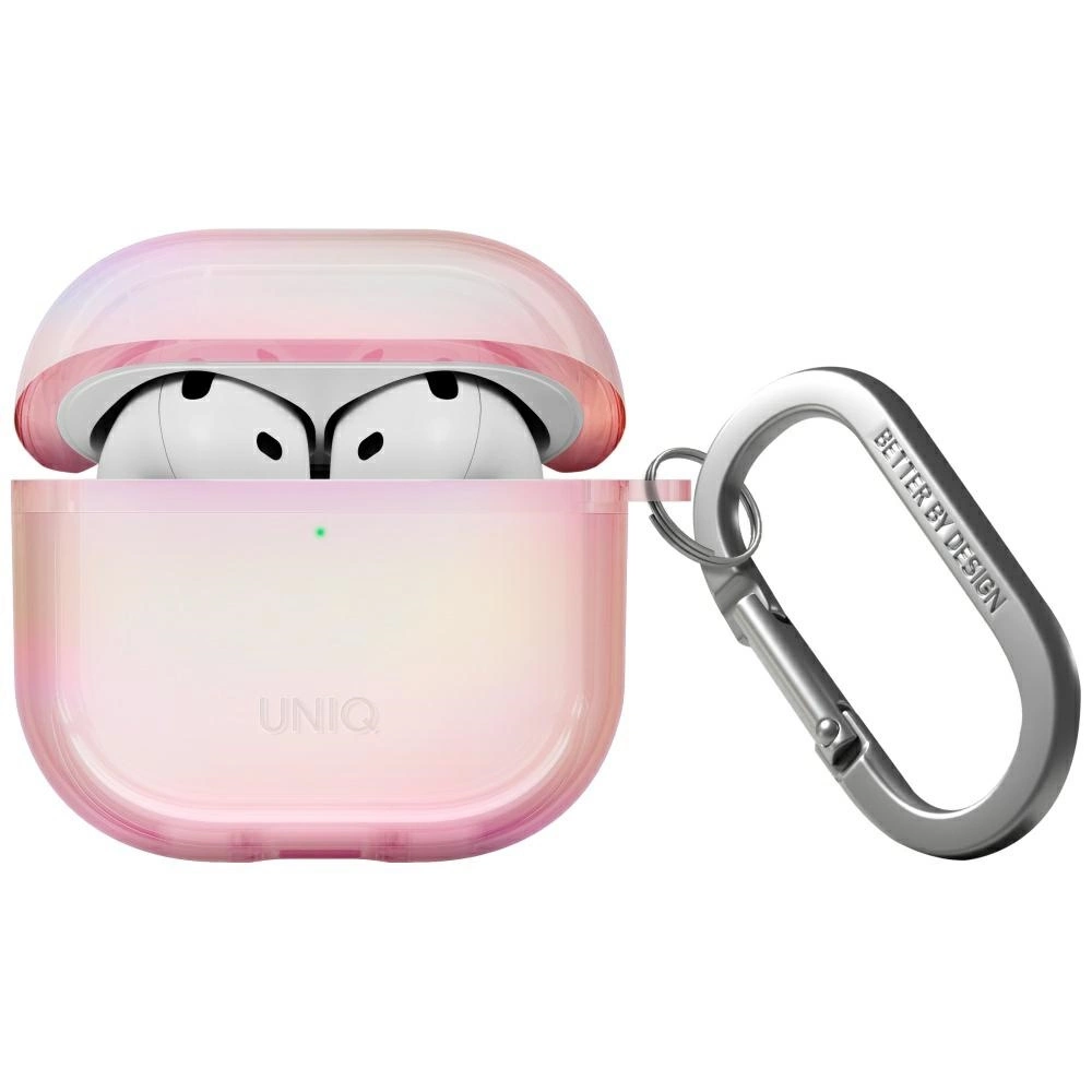 Uniq Iridescia AirPods 4 Hang Case - Holo Pinkeng