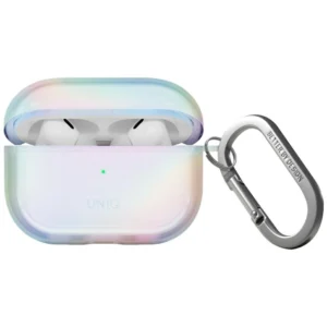 Uniq Iridescia Case for AirPods Pro 2 Hang Case - Holo Whiteeng