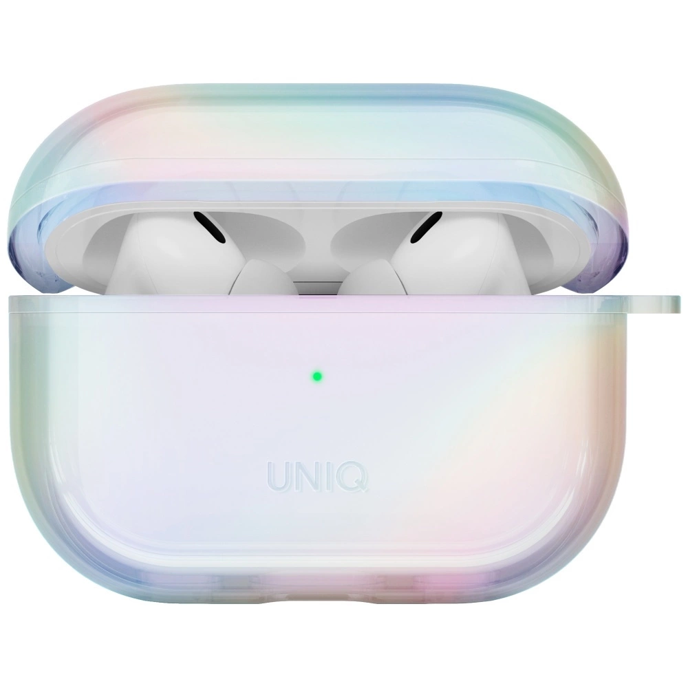Uniq Iridescia Case for AirPods Pro 2 Hang Case - Holo Whiteeng