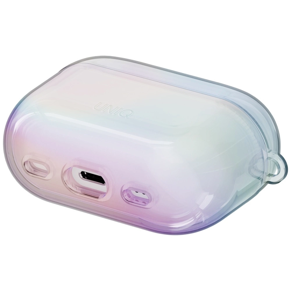 Uniq Iridescia Case for AirPods Pro 2 Hang Case - Holo Whiteeng