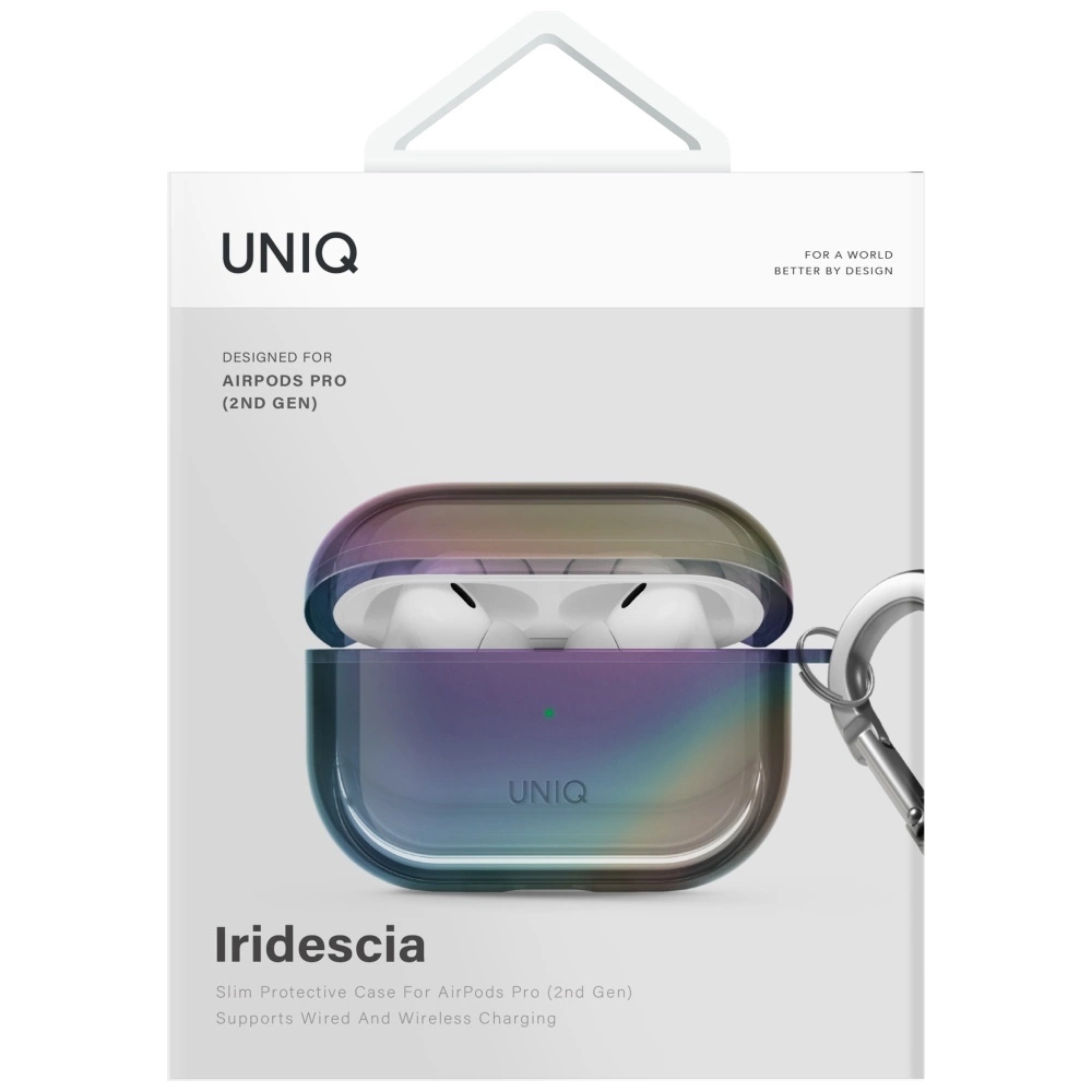 Uniq Iridescia Case for AirPods Pro 2 Hang Case - Holo Multicoloreng