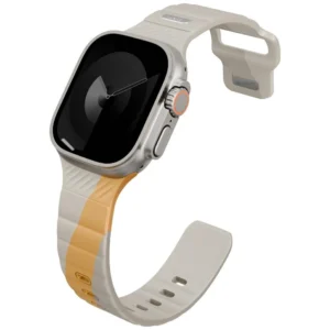 Uniq Stride De Rubber Strap for Apple Watch 44 / 45 / 46 / 49 mm - Beigeeng
