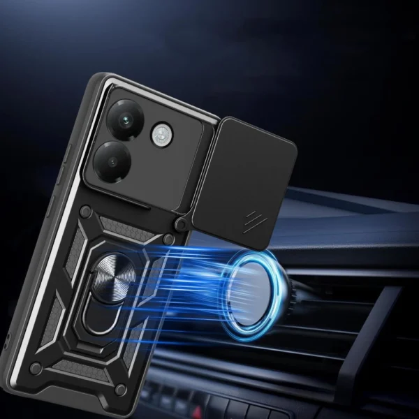 Tech-Protect Tech-Protect CamShield Pro Case for Xiaomi Poco M7 Pro 5G - Blackeng