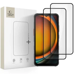 Tech-Protect Glass Fit+ Case 2-pack for Samsung Galaxy Xcover 7 / 7 Pro - Blackeng