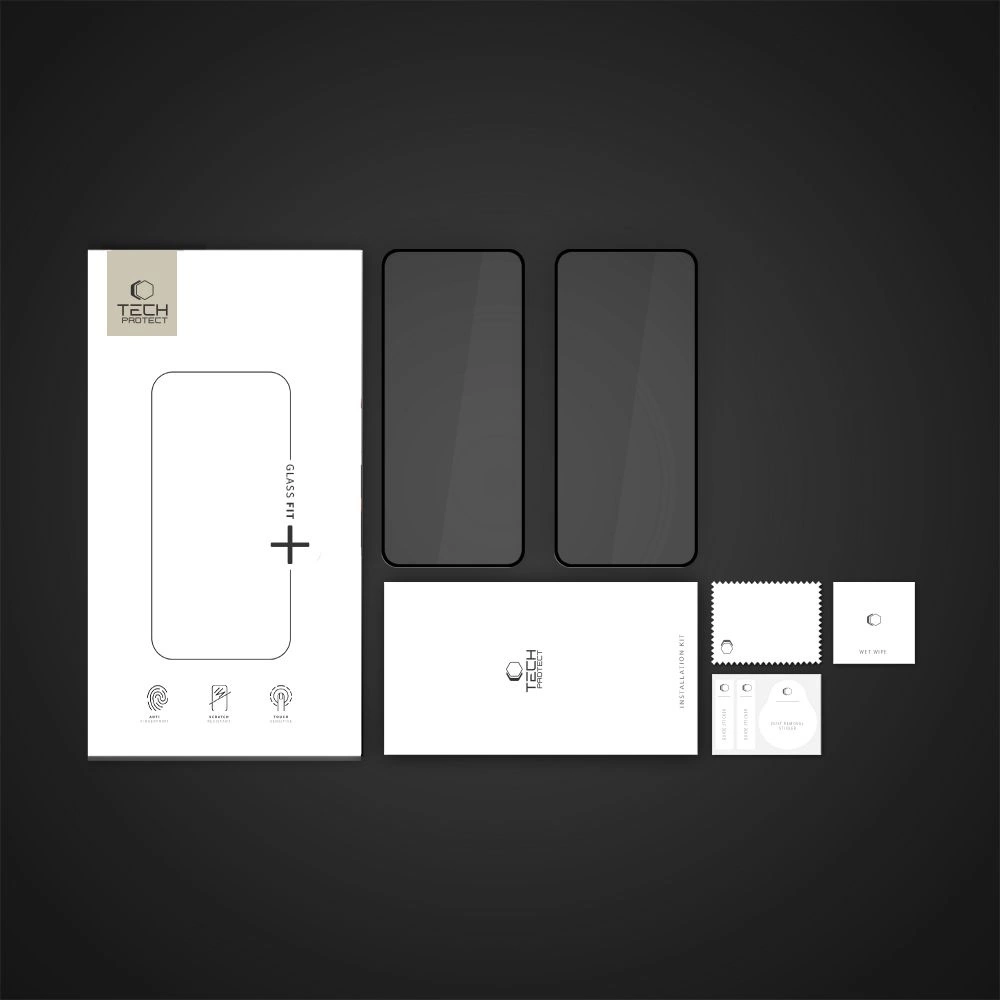 Tech-Protect Glass Fit+ Case 2-pack for Samsung Galaxy Xcover 7 / 7 Pro - Blackeng