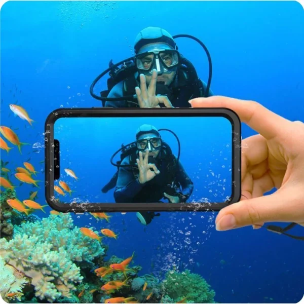 Tech-Protect ShellBox IP68 Case for iPhone 15 - Blackeng