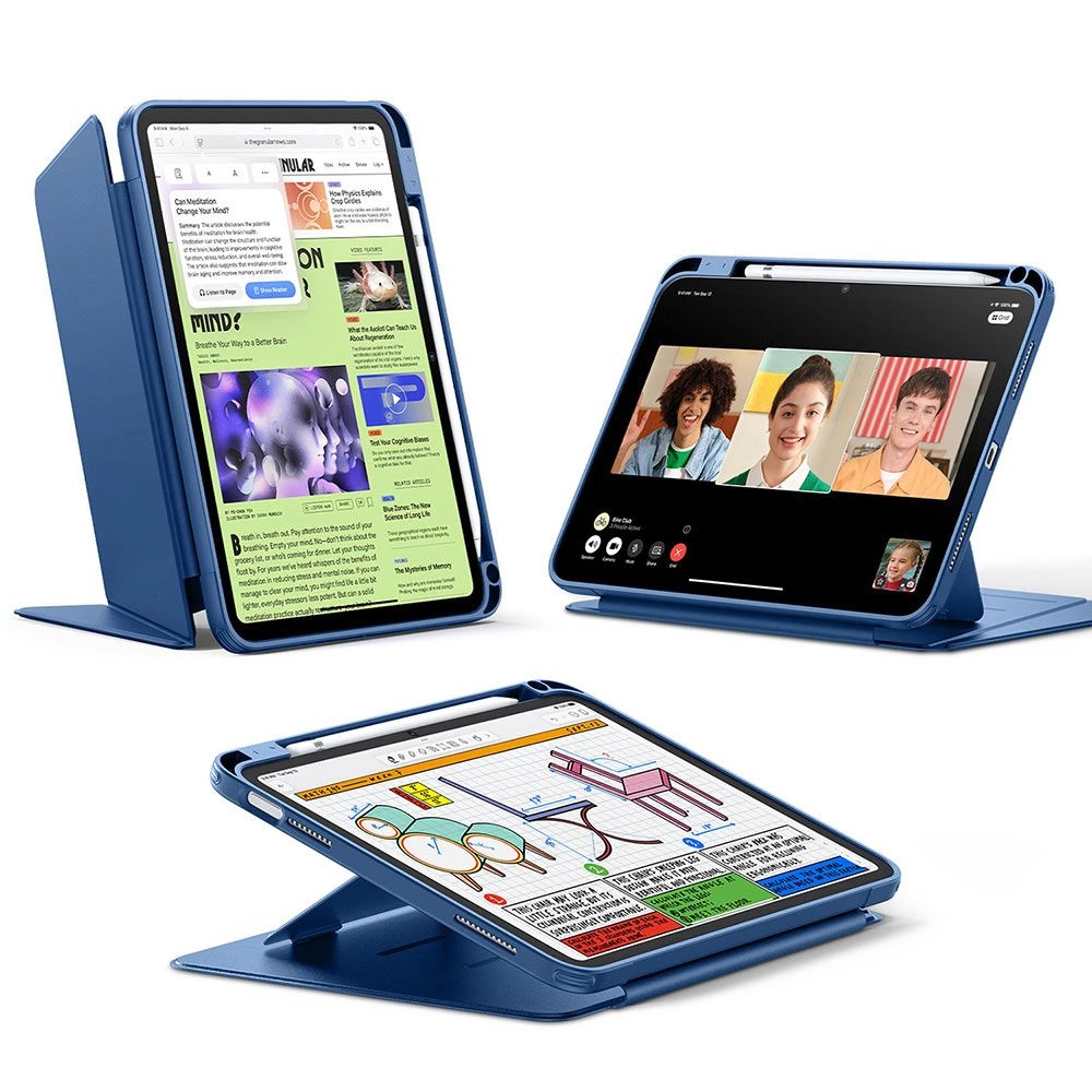 ESR Flip Hybrid Case for iPad 10.9” 2022 / iPad 11” 2024 - Blueeng
