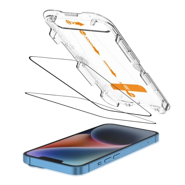 Tech-Protect Quick Set+ Tempered Glass 2-pack for iPhone 13 / 13 PRO / 14 / 16eeng