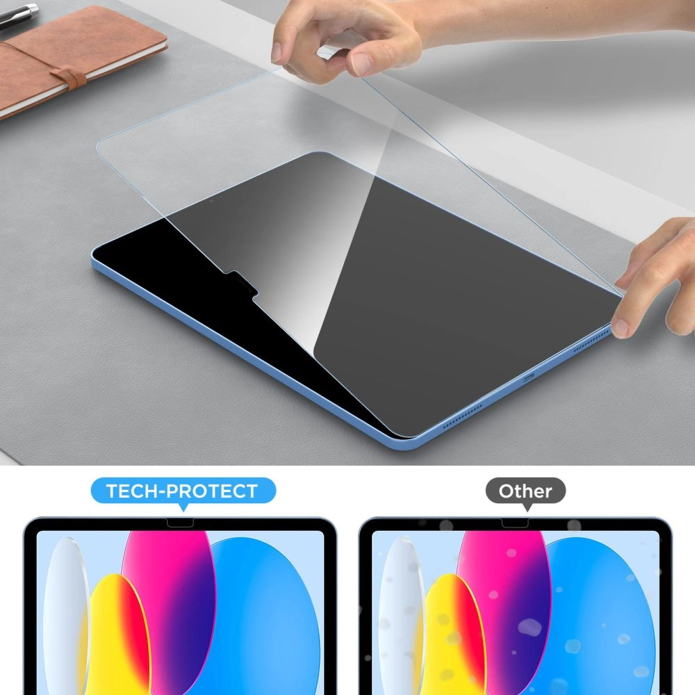 Tech-Protect Glass Fit+ Tempered Glass for Samsung Galaxy Tab S10 FE+ 13.1 620 / X626Beng