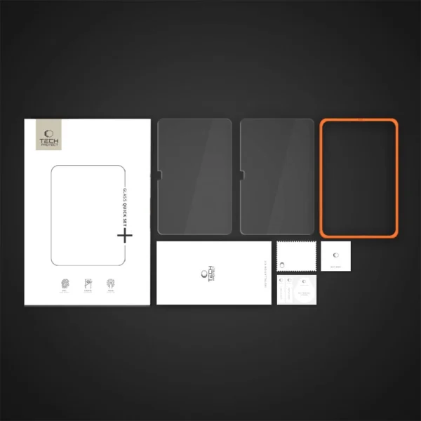 Tech-Protect Easy Set+ 2-pack tempered glass for iPad 10.9” 2022 / iPad 11” 2025eng