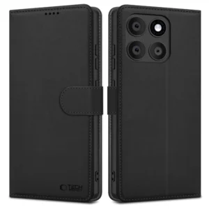 Tech-Protect Wallet case for Motorola Edge 60 Fusion - blackeng