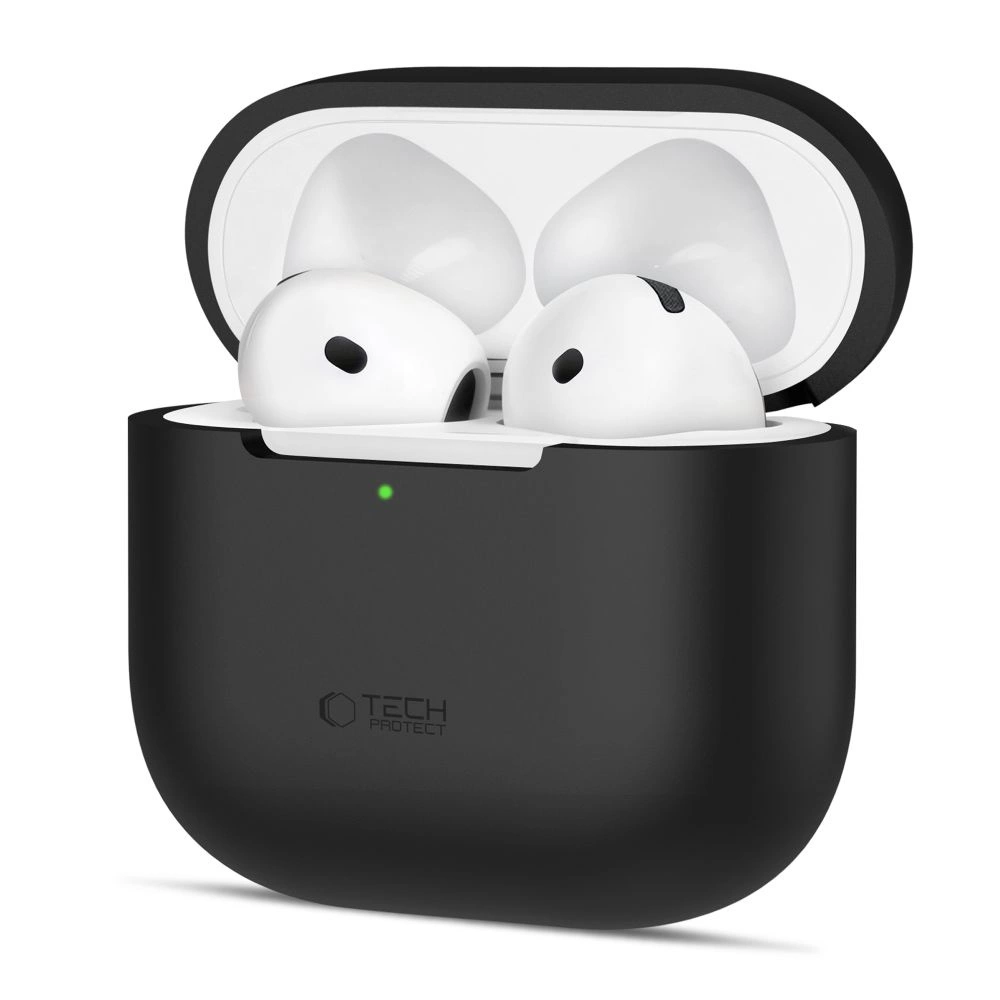 Tech-Protect Silicone Case for Apple AirPods 4 - Blackeng