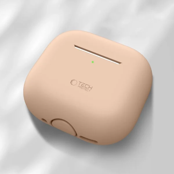 Tech-Protect Silicone Case for Apple AirPods 4 - Beigeeng