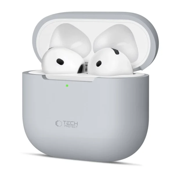 Tech-Protect Silicone Case for Apple AirPods 4 - Grayeng