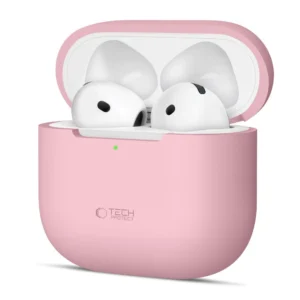 Tech-Protect Silicone Case for Apple AirPods 4 - Pinkeng