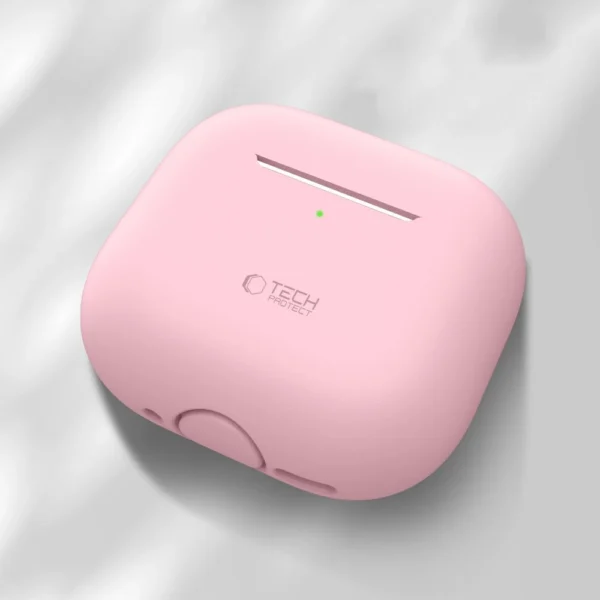 Tech-Protect Silicone Case for Apple AirPods 4 - Pinkeng