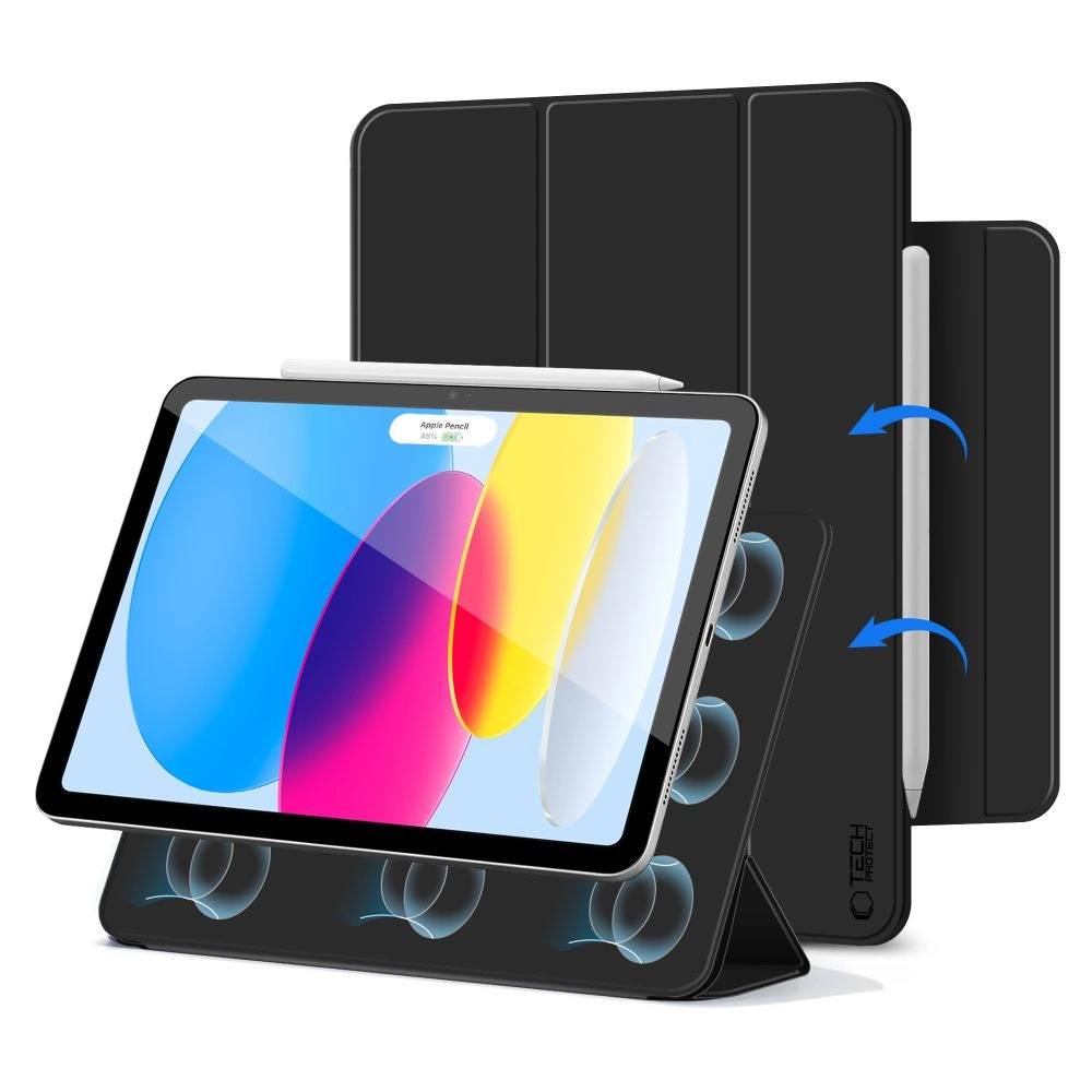 Tech-Protect Smartcase Magnetic for iPad 10.9” 2022 / iPad 11” 2025 - blackeng