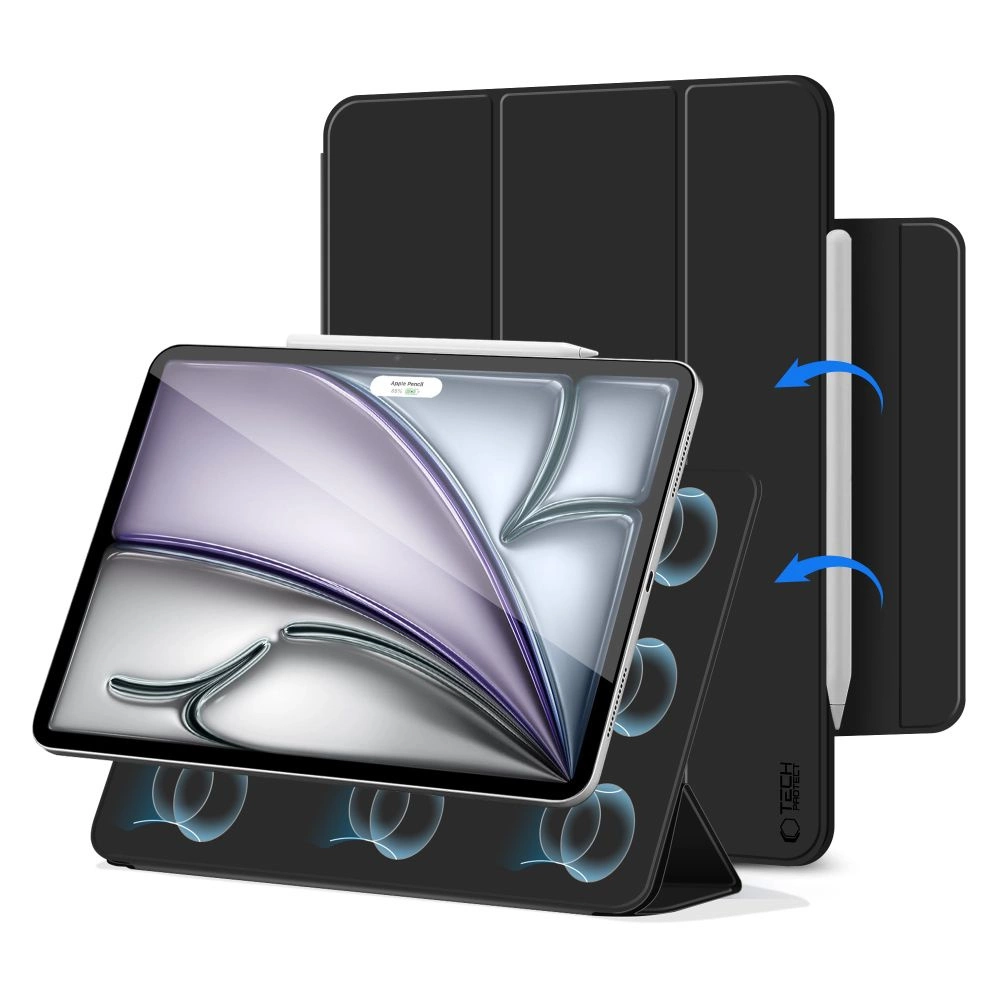 Tech-Protect Smartcase Magnetic for iPad Air 13” 2024 / 2025 - Blackeng