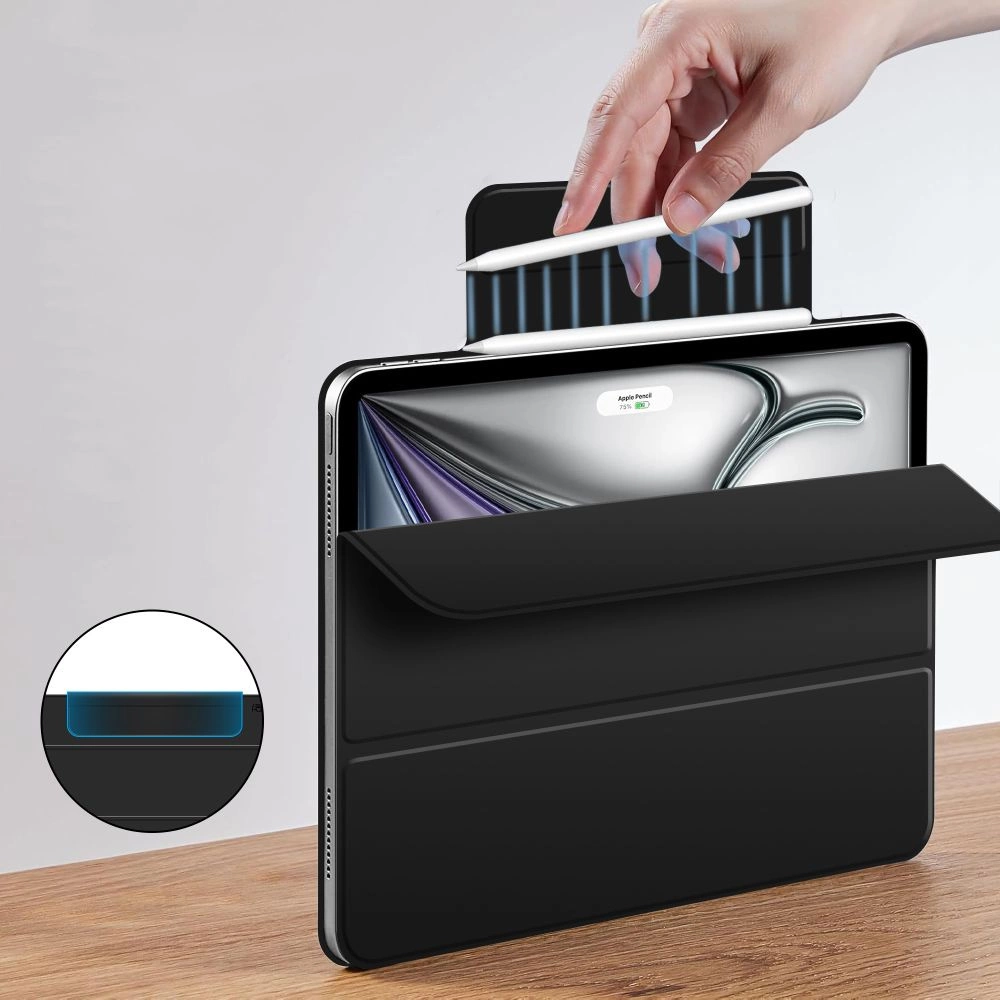 Tech-Protect Smartcase Magnetic for iPad Air 13” 2024 / 2025 - Blackeng
