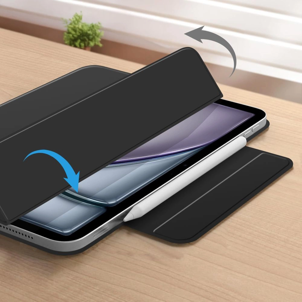 Tech-Protect Smartcase Magnetic for iPad Air 13” 2024 / 2025 - Blackeng