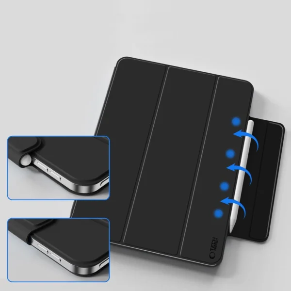 Tech-Protect Smartcase Magnetic for iPad Air 13” 2024 / 2025 - Blackeng