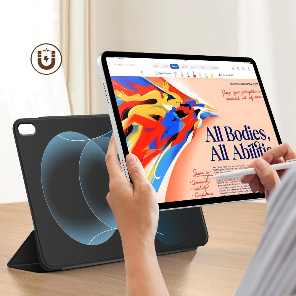 Tech-Protect Smartcase Magnetic for iPad Air 13” 2024 / 2025 - Blackeng