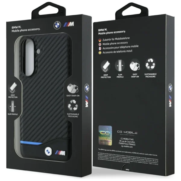 BMW M Carbon Case for Samsung Galaxy A56 - Blackeng
