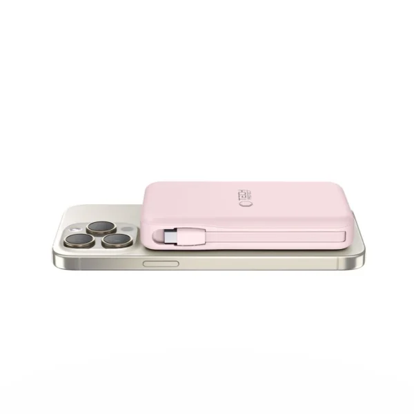 Powerbank Tech-Protect PB31 LifeMag MagSafe 10000 mAh - pinkeng