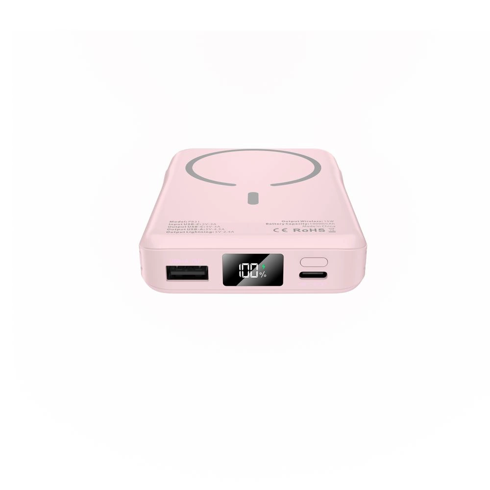 Powerbank Tech-Protect PB31 LifeMag MagSafe 10000 mAh - pinkeng