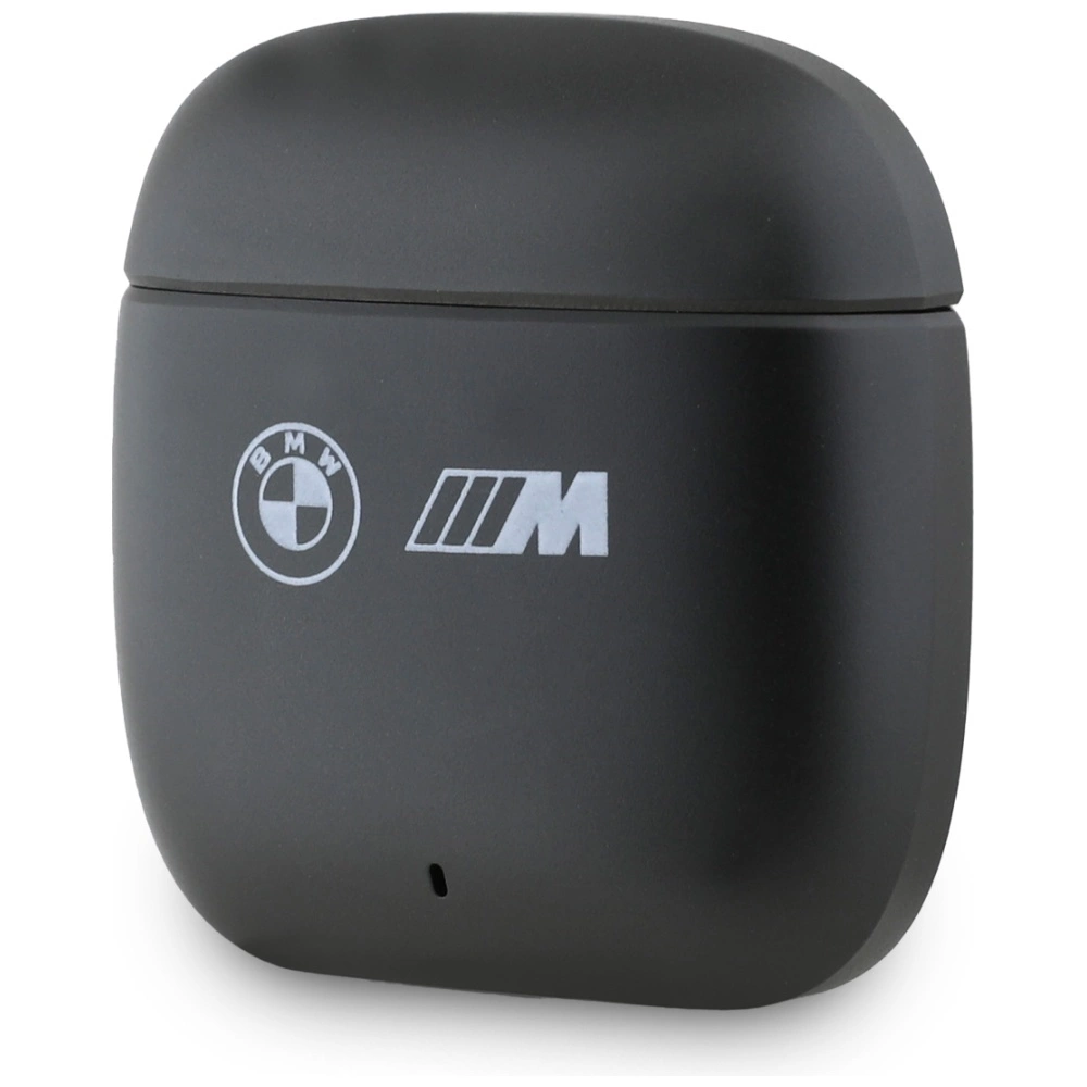 BMW M Metal M Logo Print ANC-ENC TWS Bluetooth Headphones - Blackeng