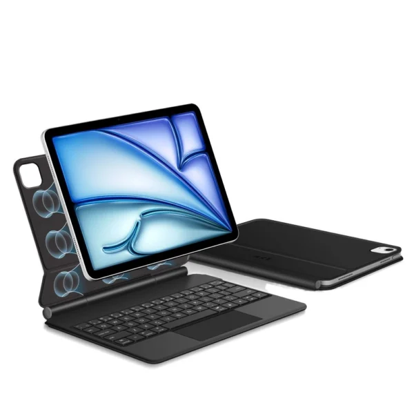 Tech-Protect Smartcase Magnetic with Keyboard for iPad Air 10.9” 2020 / 2022 / iPad Air 11” 2024 / 2025 - Blackeng