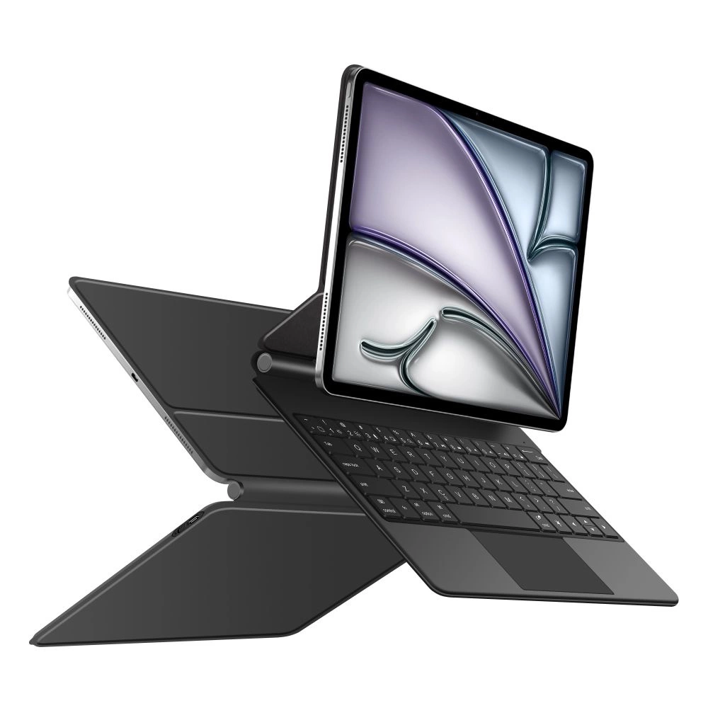 Tech-Protect Smartcase Magnetic with Keyboard for iPad Pro 12.9” 2020 / 2021 / 2022 / iPad Air 13” 2024 / 2025 - Blackeng