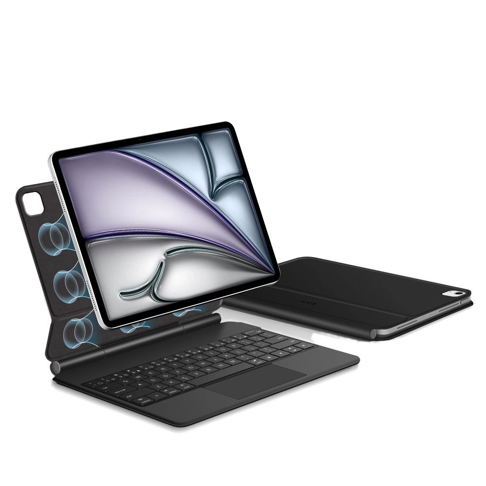 Tech-Protect Smartcase Magnetic with Keyboard for iPad Pro 12.9” 2020 / 2021 / 2022 / iPad Air 13” 2024 / 2025 - Blackeng