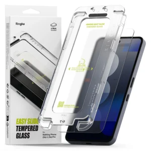 Ringke Easy Slide Tempered Glass 2-pack for Nothing Phone 3A / 3A Pro - Cleareng