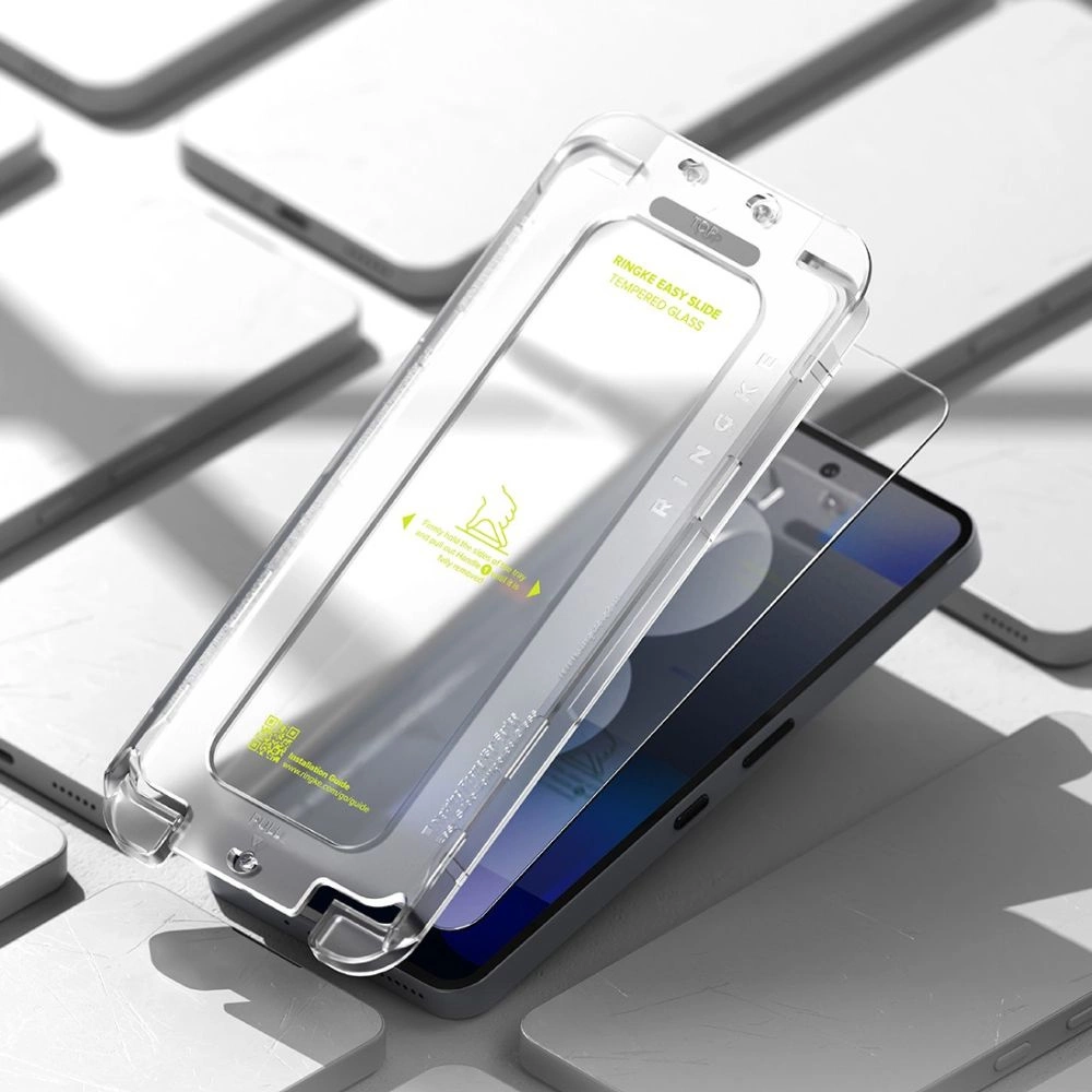 Ringke Easy Slide Tempered Glass 2-pack for Nothing Phone 3A / 3A Pro - Cleareng