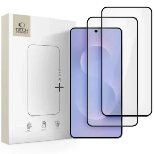 Tech-Protect Glass Fit+ 2-pack tempered glass for Samsung Galaxy S25 Edge - transparenteng