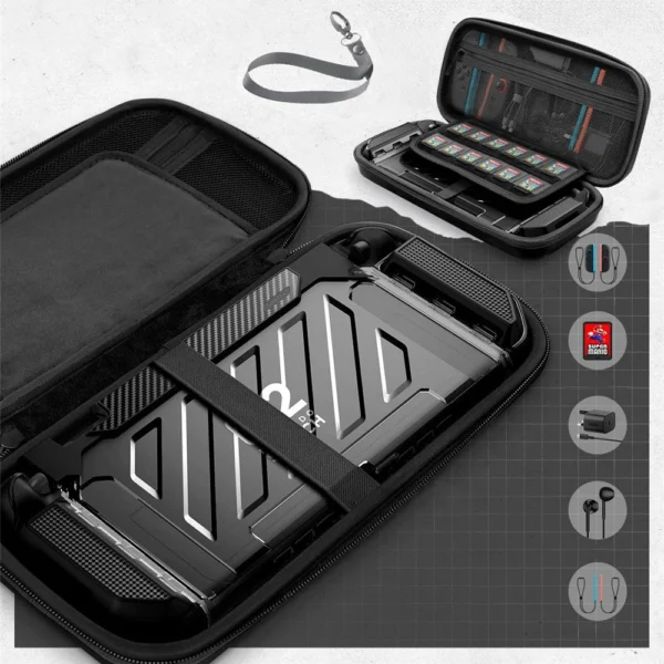 Supcase Carrying Plus for Nintendo Switch 2 - Blackeng
