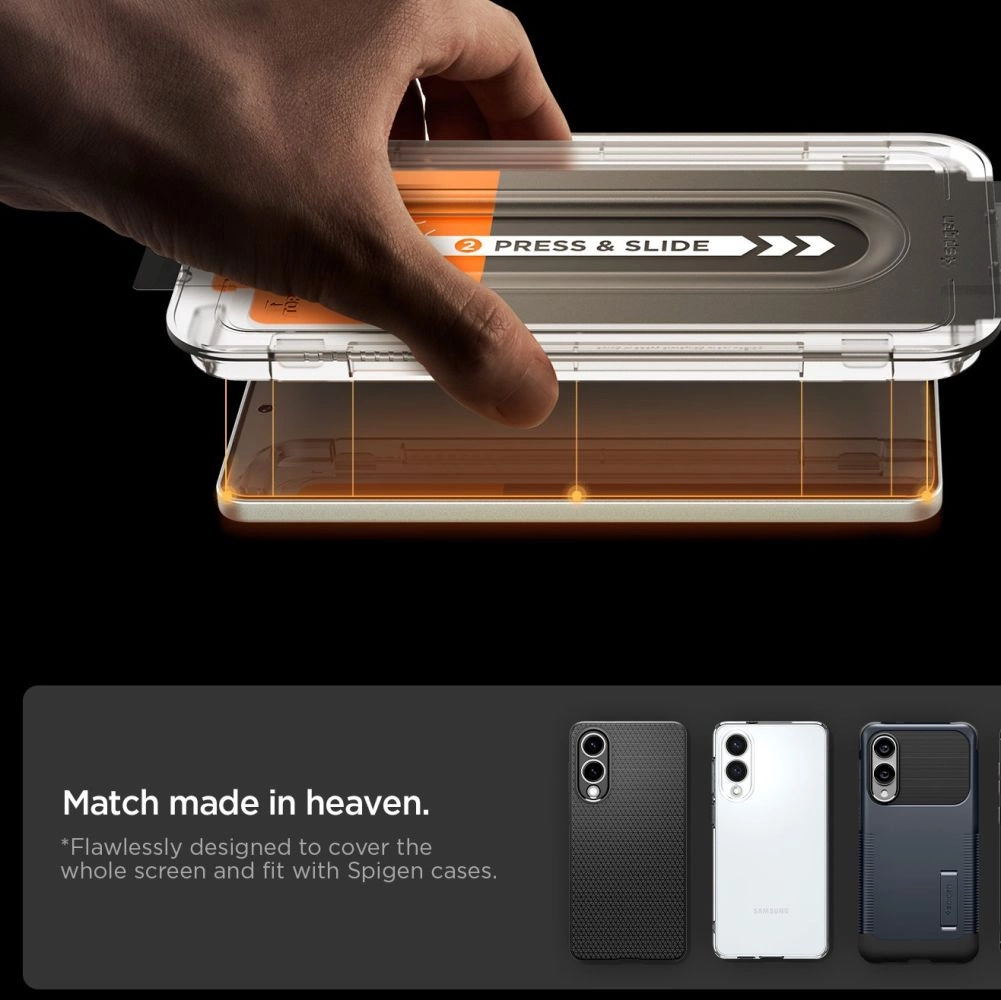 Spigen Glas.TR ”Ez Fit” Pro Tempered Glass for Samsung Galaxy S25 Edgeeng