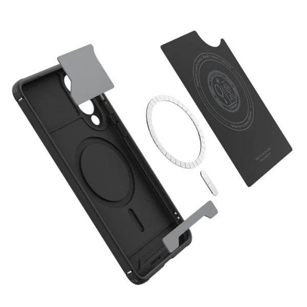 Spigen Core Armor Mag Case with MagSafe for Samsung Galaxy S25 Edge - Blackeng