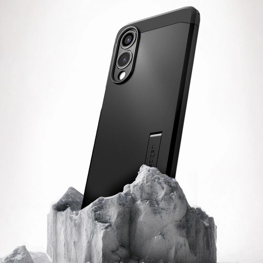 Spigen Tough Armor MagSafe case for Samsung Galaxy S25 Edge - blackeng