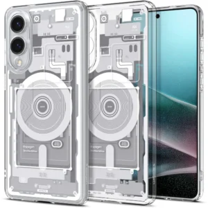 Spigen Ultra Hybrid Mag Case with MagSafe for Samsung Galaxy S25 Edge with Print - Whiteeng