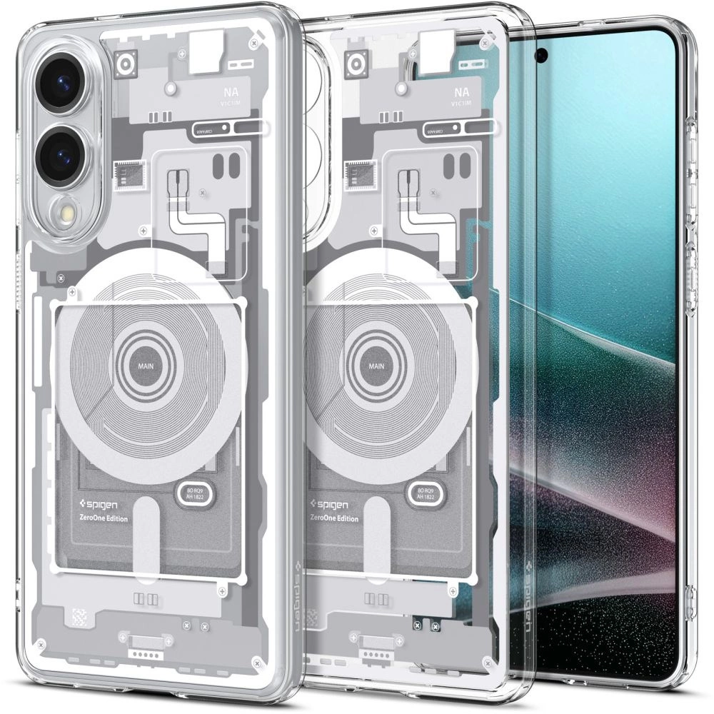 Spigen Ultra Hybrid Mag Case with MagSafe for Samsung Galaxy S25 Edge with Print - Whiteeng