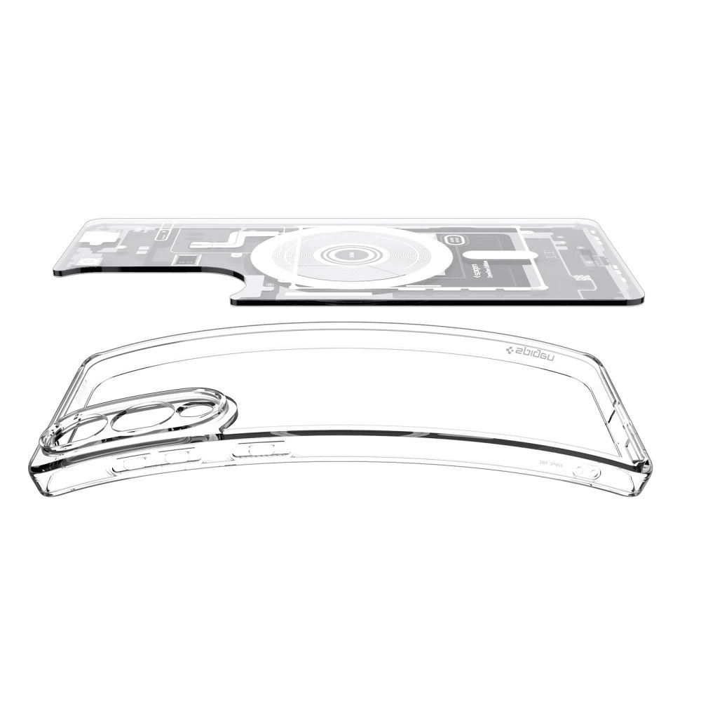 Spigen Ultra Hybrid Mag Case with MagSafe for Samsung Galaxy S25 Edge with Print - Whiteeng