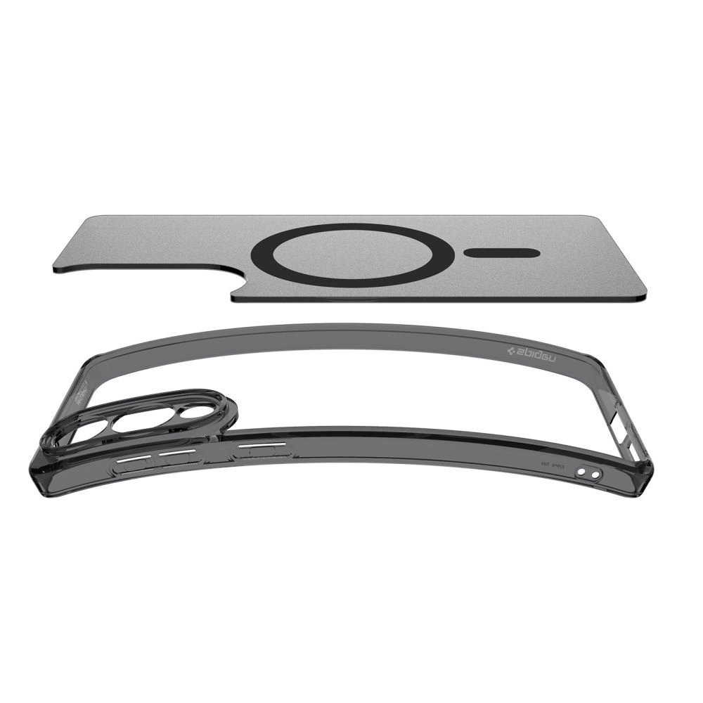 Spigen Ultra Hybrid Mag Case with MagSafe for Samsung Galaxy S25 Edge - Black Translucenteng