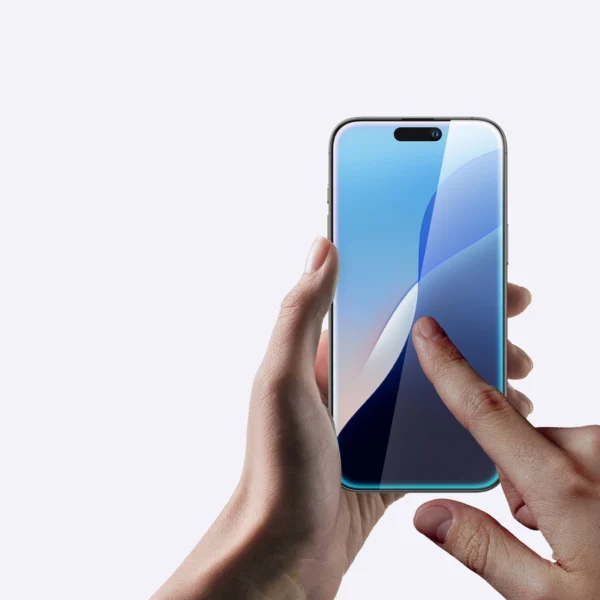AmazingThing Radix Full Glass tempered glass for iPhone 16 Pluseng