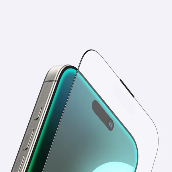 AmazingThing Titan Matte Glass tempered glass for iPhone 16eng