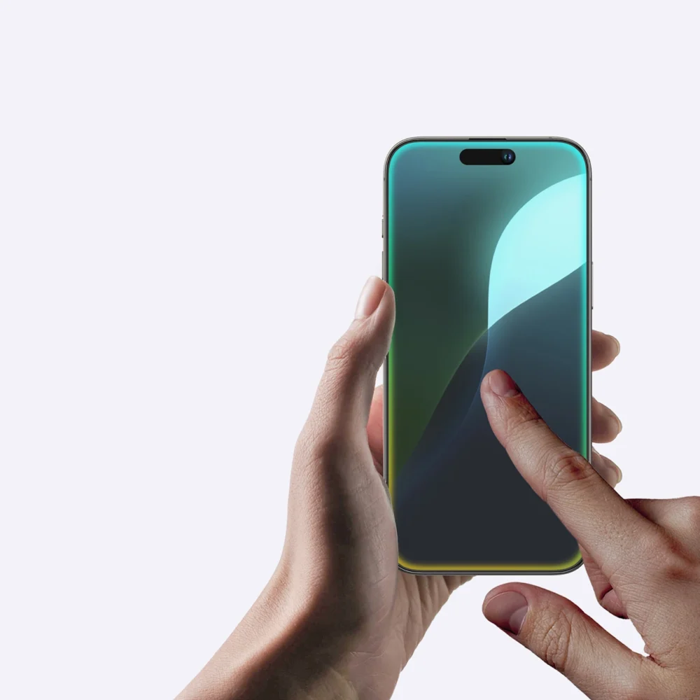 AmazingThing Titan Matte Glass tempered glass for iPhone 16 Pluseng