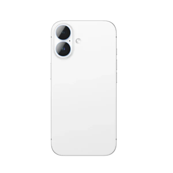 AmazingThing AR Aluminum 2 Lens Glass with Camera Lens Frame for iPhone 16 / 16 Plus - Blueeng