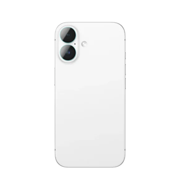 AmazingThing AR Aluminum 2 Lens Glass with Camera Lens Frame for iPhone 16 / 16 Plus - Greeneng